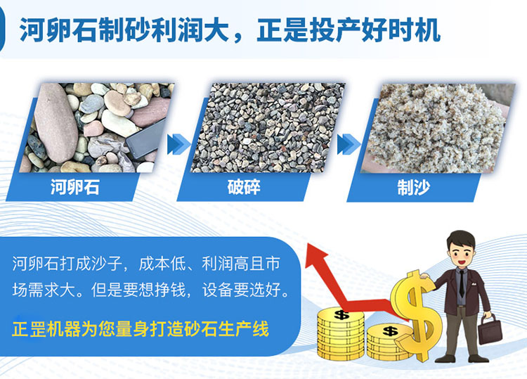 履带式流动制砂机